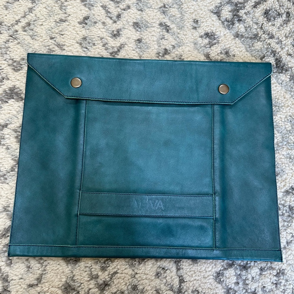 Leather Clutch / Laptop Case